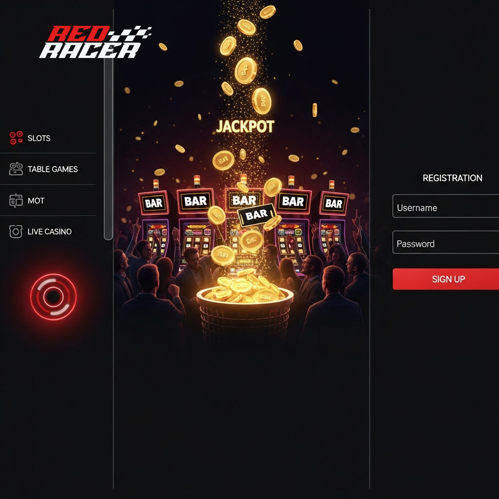 Spieleauswahl der Top-Provider im Redracer Casino